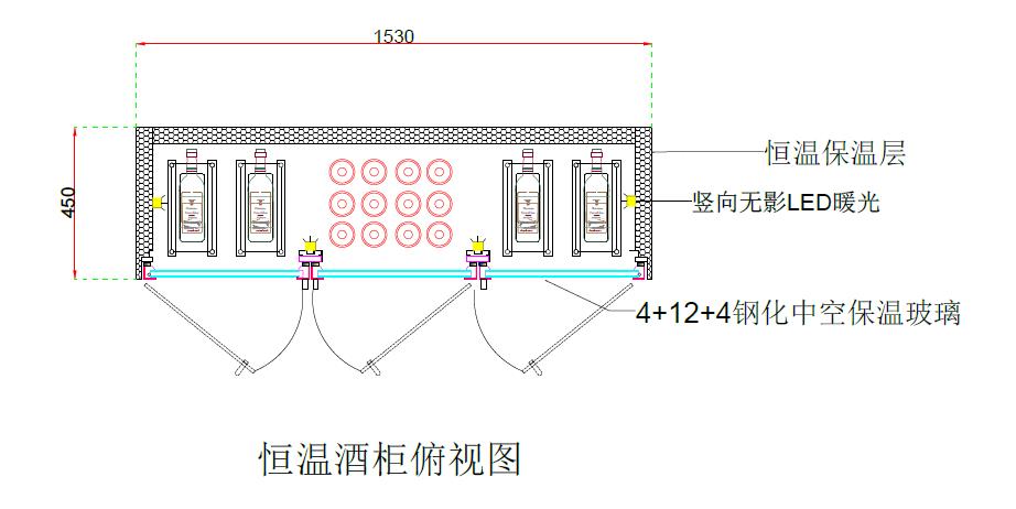 广州大平层恒温酒柜设计方案(图3)